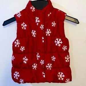 Gymboree Girls Puffer Vest Sz 2T-3T